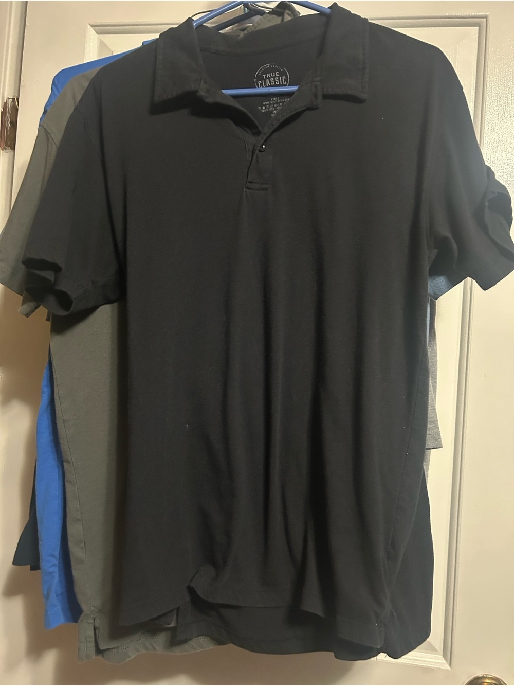 Men's Black Polo Shirt by True Classic